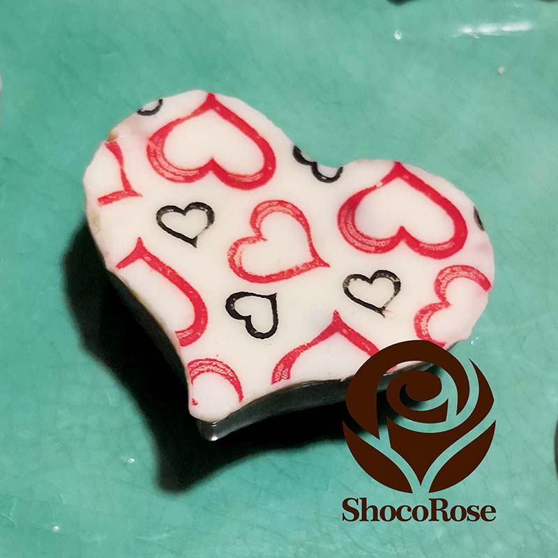 شکلات بن بن قلبی شوکو رز